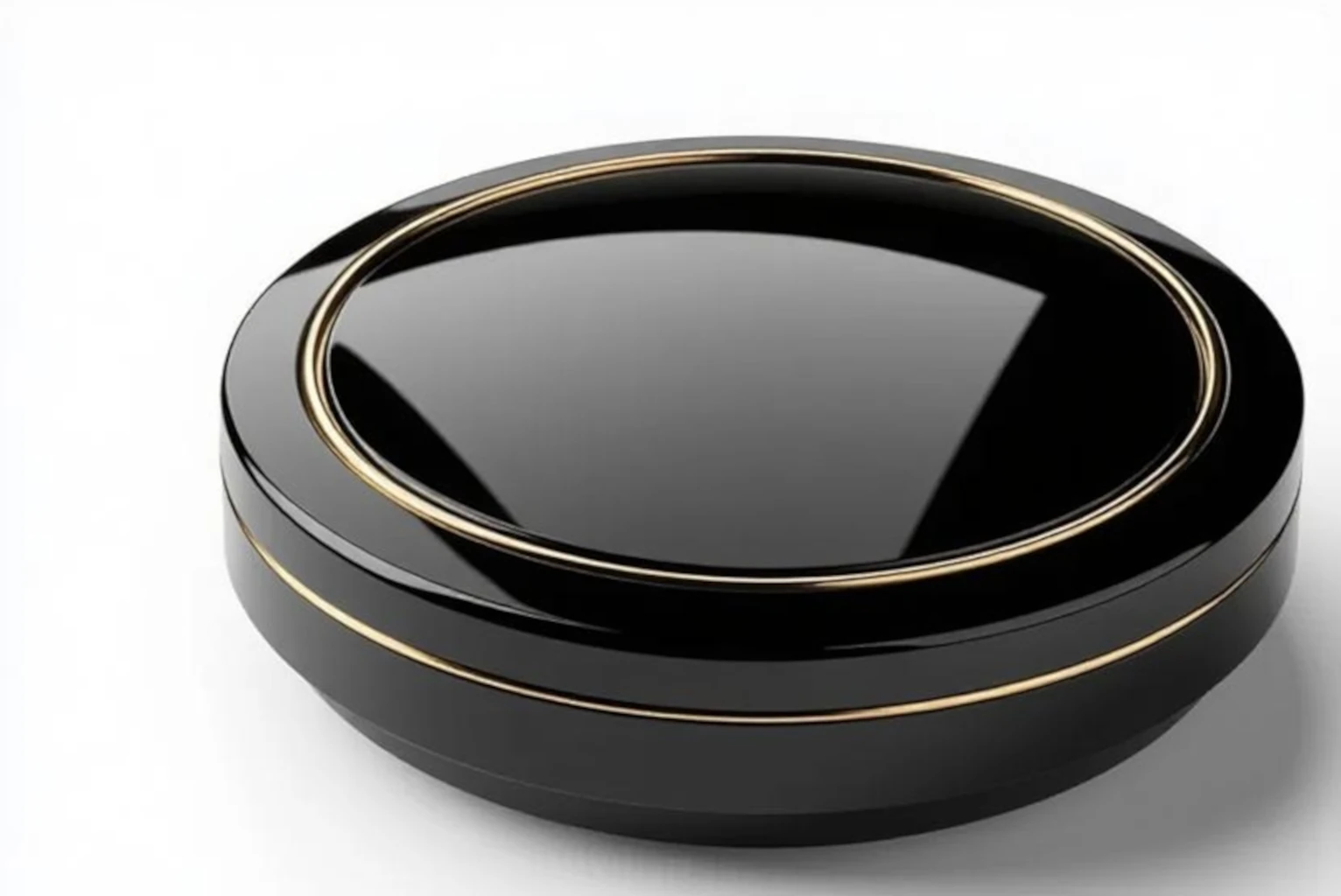 Pote metálico para cremes e hidratantes