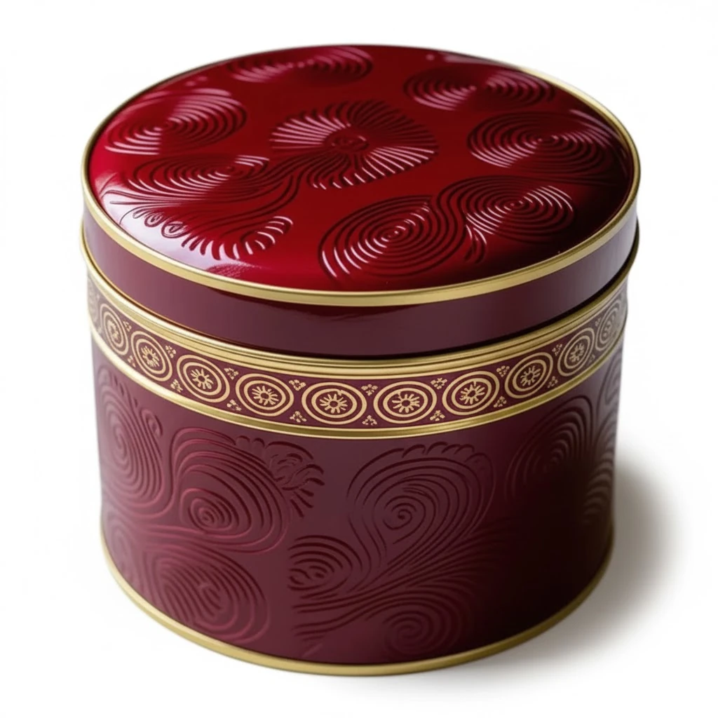 Lata cilíndrica para tintas ou solventes